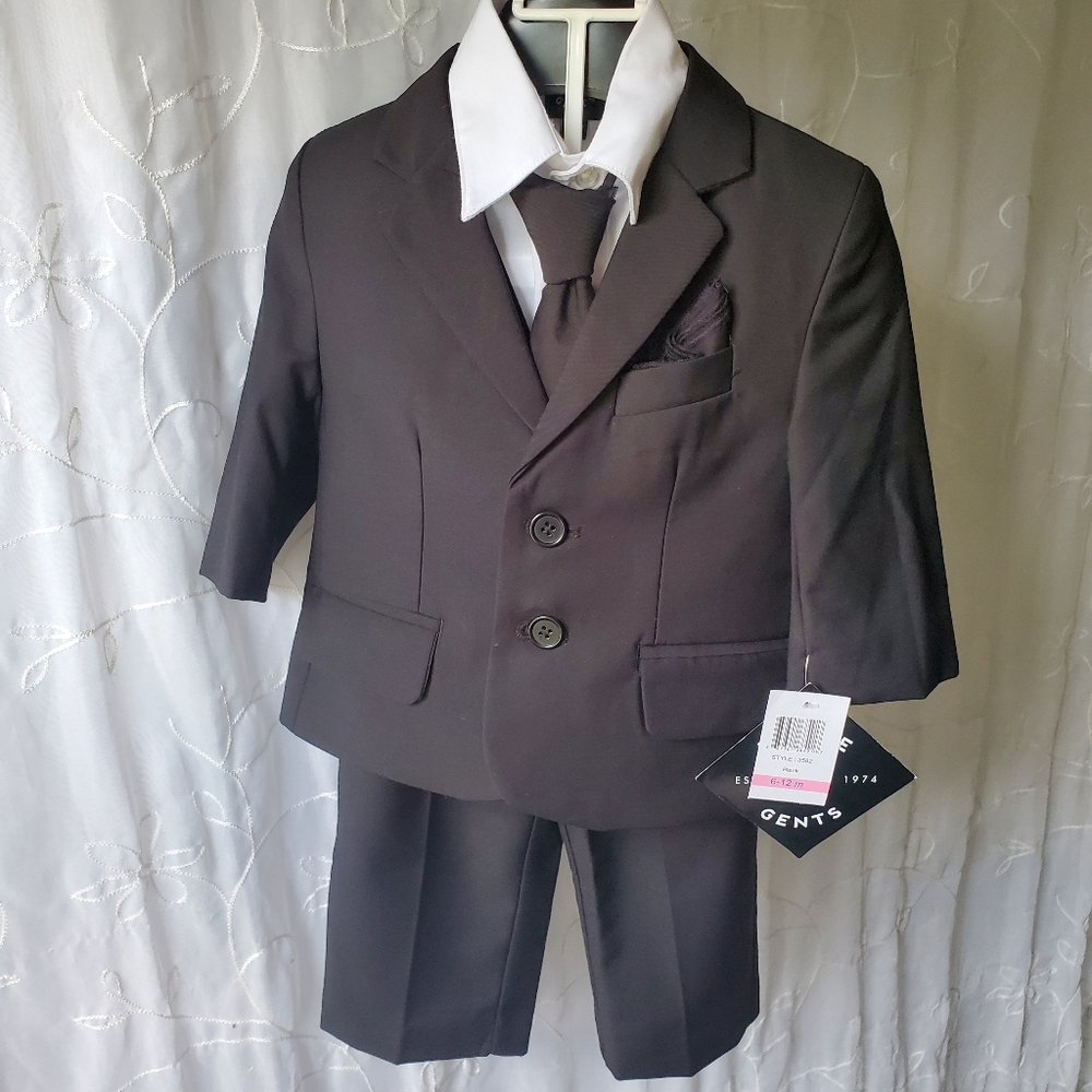 NWT Little Gent's 5 piece suit 6-12 months